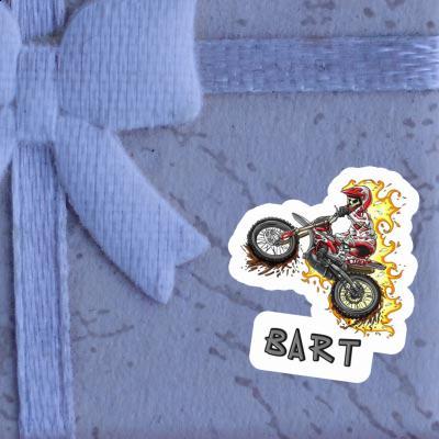 Bart Sticker Motocross Rider Notebook Bart Sticker Motocross Rider Gift package Image