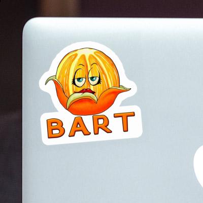 Autocollant Bart Orange Notebook Autocollant Bart Orange Notebook Image