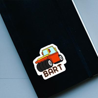 Sticker Wheel Roller Bart Laptop Image