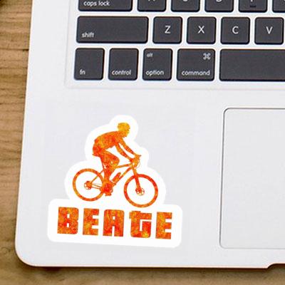 Aufkleber Beate Biker Laptop Image