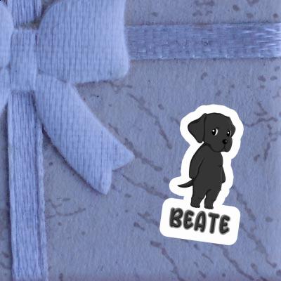 Beate Autocollant Labrador Retriever Gift package Image