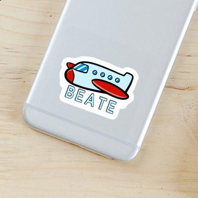 Flugzeug Sticker Beate Image