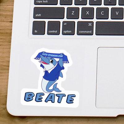 Sticker Beate Dolphin Notebook Image