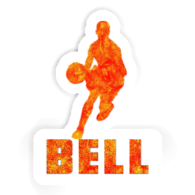 Sticker Basketballspieler Bell Image
