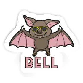 Bell Sticker Fledermaus Image