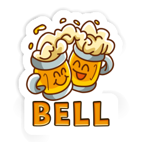 Bier Aufkleber Bell Image