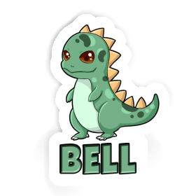 T-Rex Sticker Bell Image