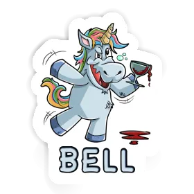 Bell Autocollant Licorne Image