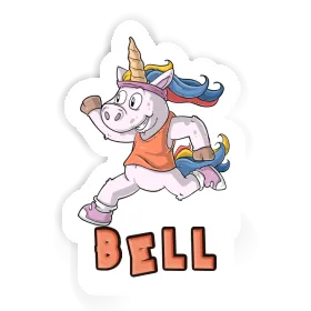 Autocollant Coureuse Bell Image