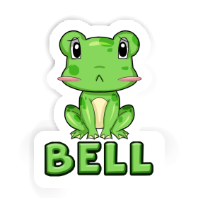 Sticker Frog Bell Image