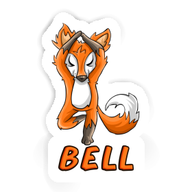 Bell Autocollant Yogi Image