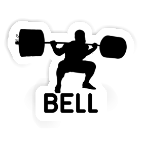 Autocollant Bell Haltérophilie Image