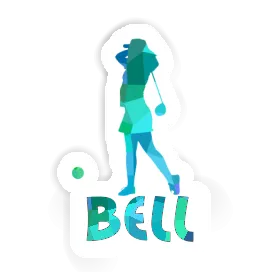 Golferin Sticker Bell Image