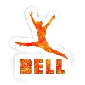 Bell Sticker Gymnastin Image