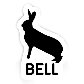 Bell Autocollant Lapin Image