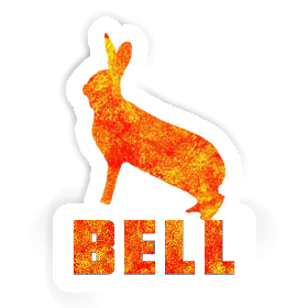 Lapin Autocollant Bell Image