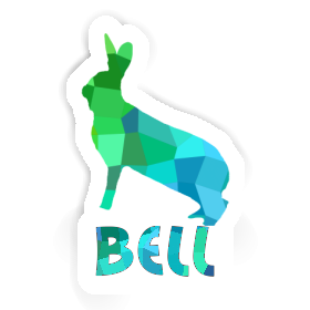 Bell Autocollant Lapin Image