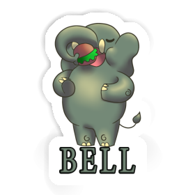 Hamburger Aufkleber Bell Image