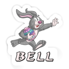 Autocollant Lapin de Pâques Bell Image