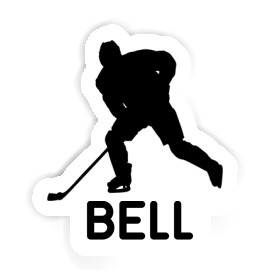 Bell Sticker Eishockeyspieler Image