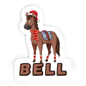 Autocollant Cheval Bell Image