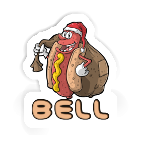 Aufkleber Bell Hot Dog Image