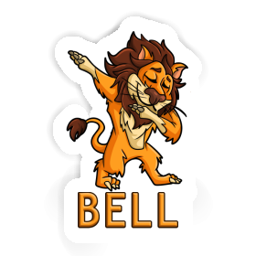 Lion Autocollant Bell Image