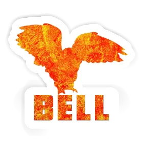 Eule Sticker Bell Image