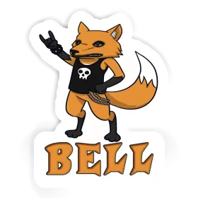 Autocollant Bell Renard Image