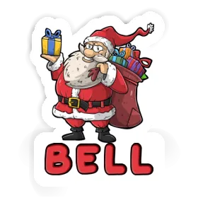 Autocollant Bell Père Noël Image