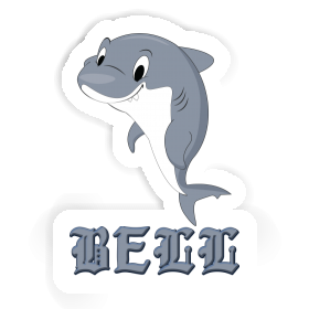 Autocollant Poisson Bell Image