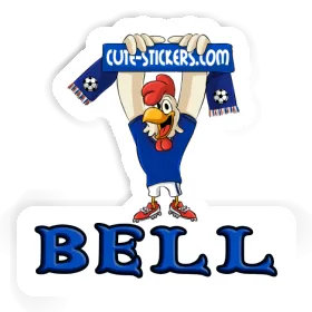 Bell Autocollant Coq Image