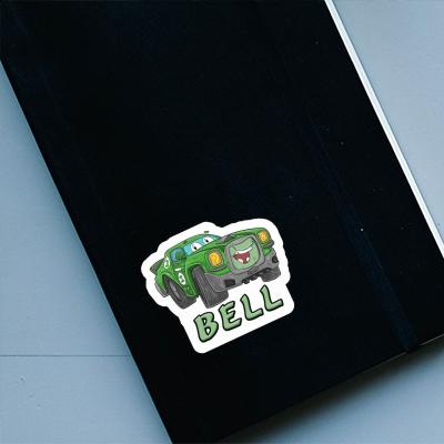 Aufkleber Rennauto Bell Notebook Aufkleber Rennauto Bell Gift package Image