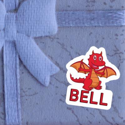 Baby Dragon Sticker Bell Notebook Baby Dragon Sticker Bell Notebook Image