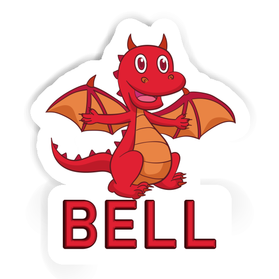 Autocollant Bell Bébé dragon Autocollant Bell Bébé dragon Image