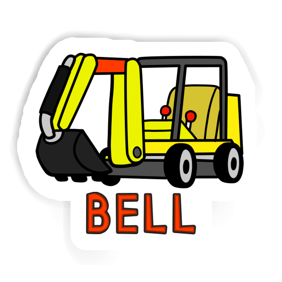 Bell Sticker Minibagger Notebook Bell Sticker Minibagger Notebook Image
