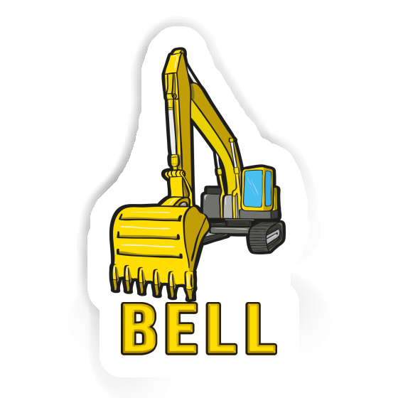 Autocollant Bell Pelleteuse Laptop Image