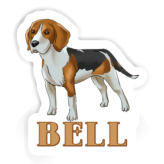 Beagle Autocollant Bell Laptop Beagle Autocollant Bell Laptop Image