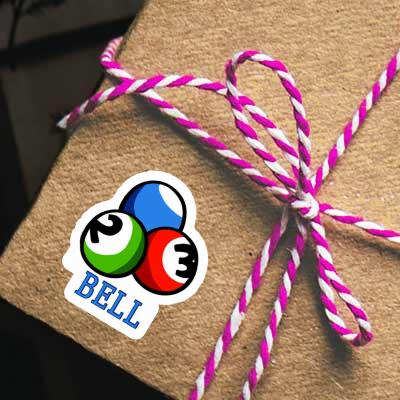 Billardkugel Aufkleber Bell Laptop Billardkugel Aufkleber Bell Laptop Image