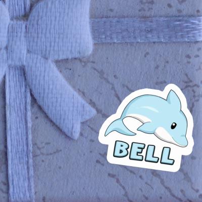 Sticker Dolphin Bell Notebook Sticker Dolphin Bell Notebook Image