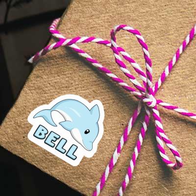 Autocollant Dauphin Bell Notebook Autocollant Dauphin Bell Gift package Image