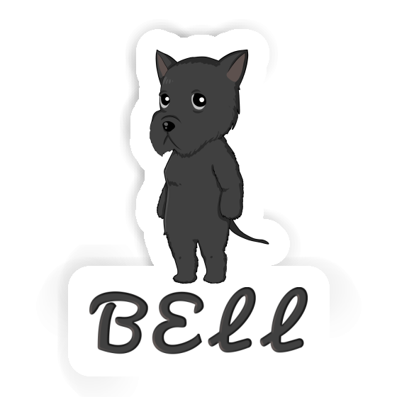 Bell Sticker Giant Schnauzer Bell Sticker Giant Schnauzer Image