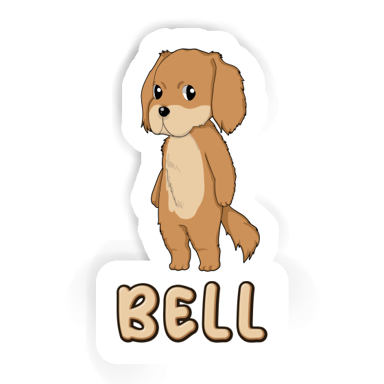 Hovawart Sticker Bell Notebook Hovawart Sticker Bell Gift package Image