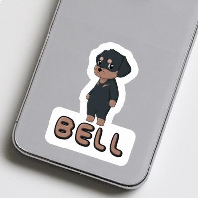 Bell Sticker Rottweiler Notebook Bell Sticker Rottweiler Gift package Image