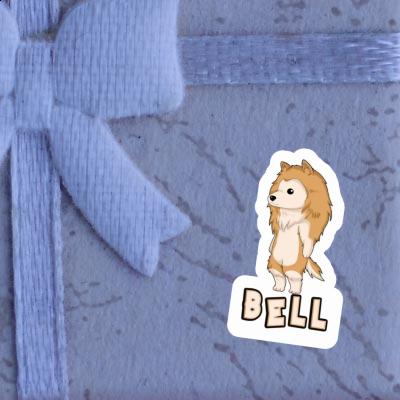 Collie Sticker Bell Laptop Collie Sticker Bell Laptop Image