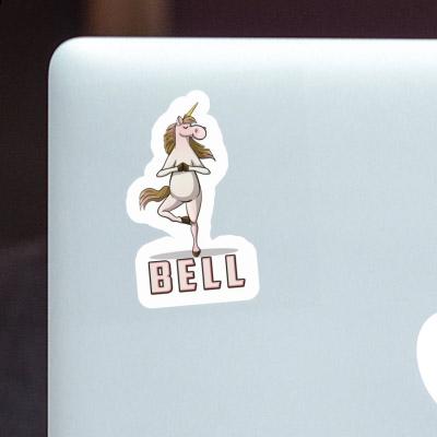 Sticker Bell Yoga Unicorn Notebook Sticker Bell Yoga Unicorn Notebook Image