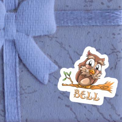 Bell Autocollant Hibou Bell Autocollant Hibou Image