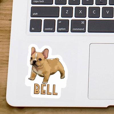 Aufkleber Französische Bulldogge Bell Laptop Aufkleber Französische Bulldogge Bell Laptop Image