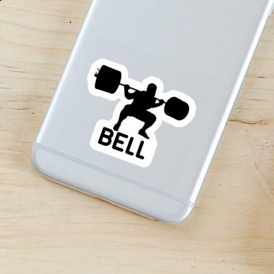 Bell Aufkleber Gewichtheber Notebook Bell Aufkleber Gewichtheber Notebook Image