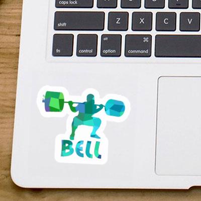 Sticker Bell Weightlifter Notebook Sticker Bell Weightlifter Gift package Image